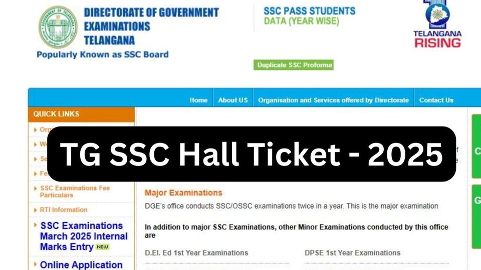 Telangana SSC Hall Tickets 1741335510993 1741335514115